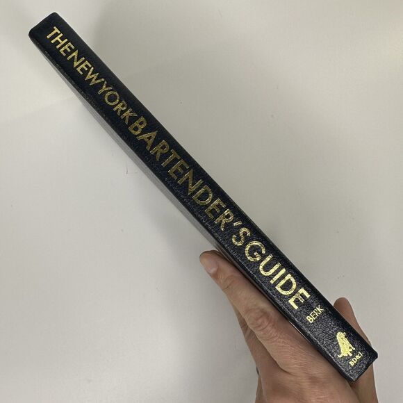 The New York Bartenders Guide Book By Sally Ann Berk Drinks Entertaining Gold PB - Picture 3 of 11